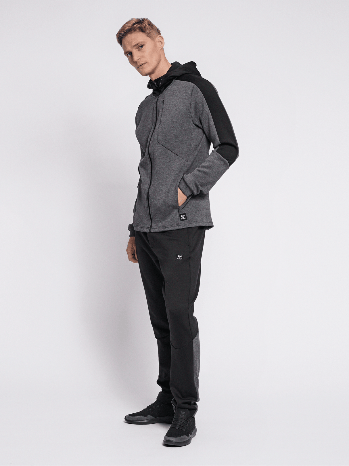hummel Men's Tropper Zip Hoodie-5