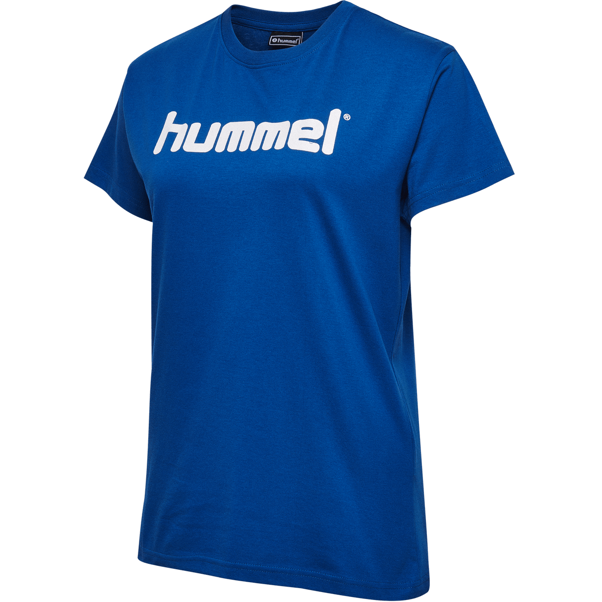hummel Women's Go Cotton Logo T-Shirt Short Sleeve-1
