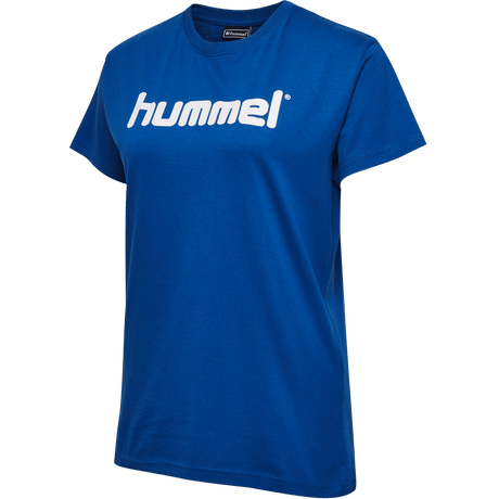 hummel Women's Go Cotton Logo T-Shirt Short Sleeve-1