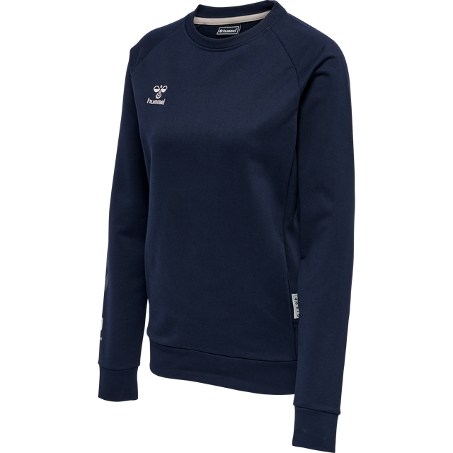 hummel Women's Move Grid Cotton Sweatshirt-1