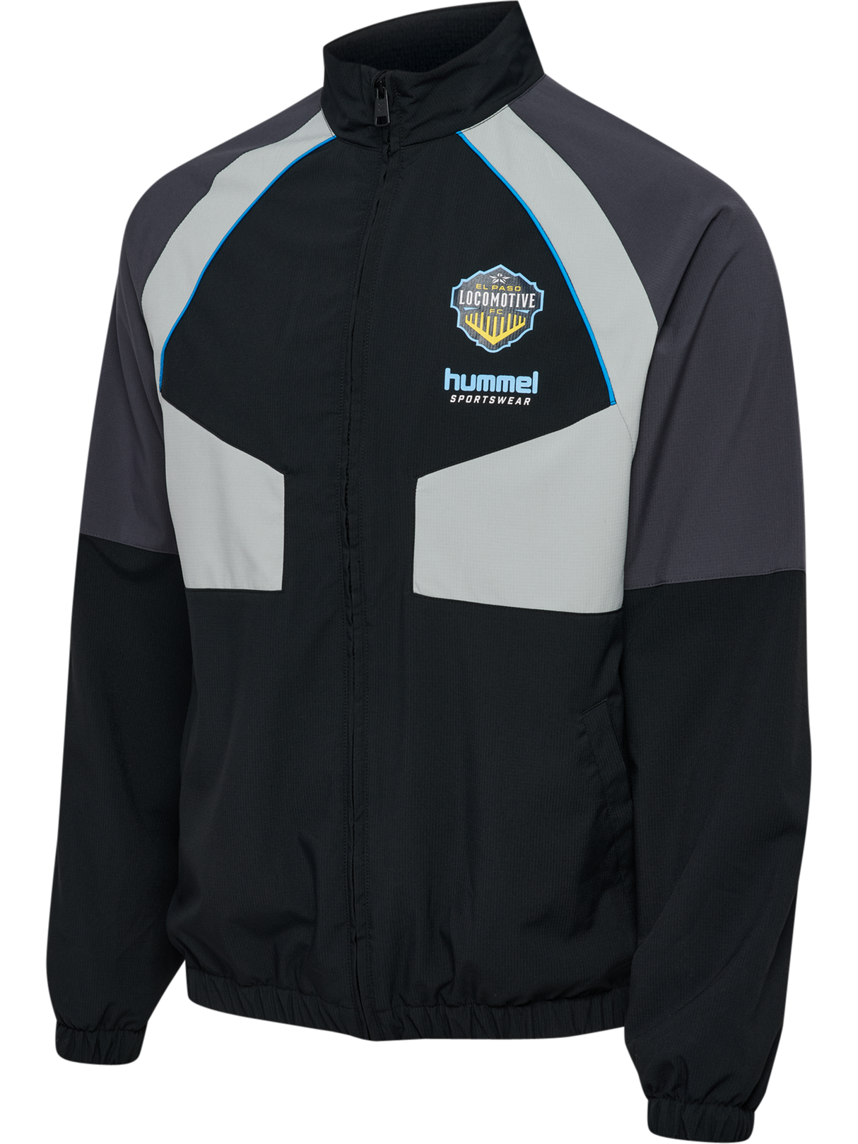 hummel Unisex Loose Track Zipjacket Sw El Paso-1