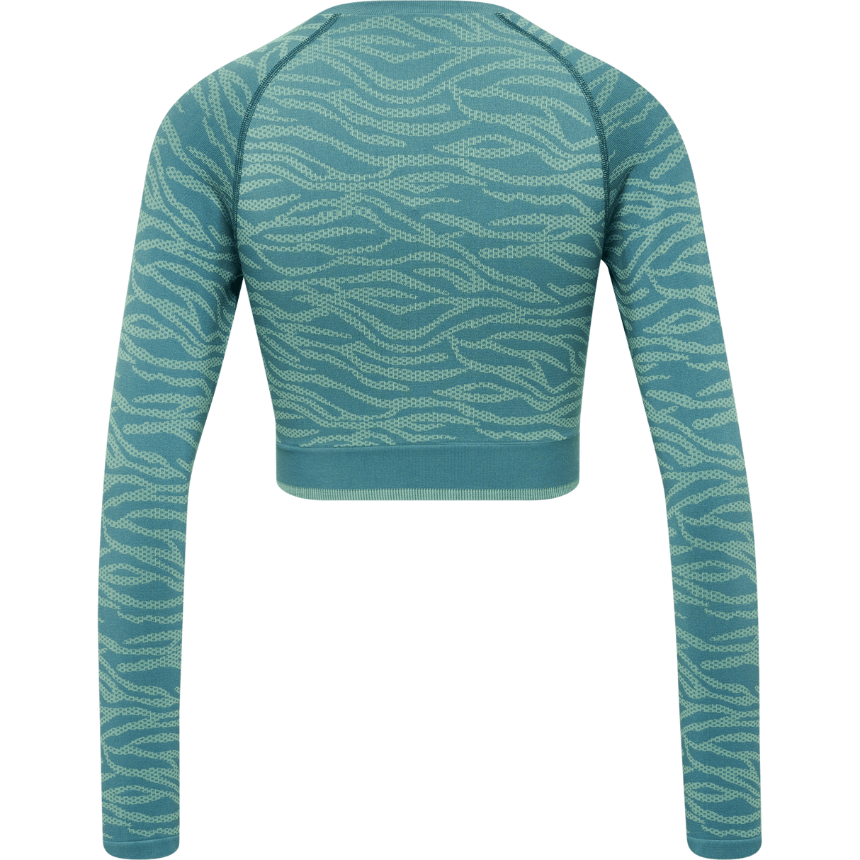 hummel Women's Mindful Training Saga Seamless Crop T-Shirt Long Sleeve-2