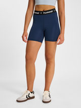 hummel Women's Pulse Mid Waist Shorts Tights-5