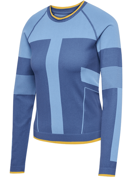 hummel Women's Seamless Tee Long Sleeve-1