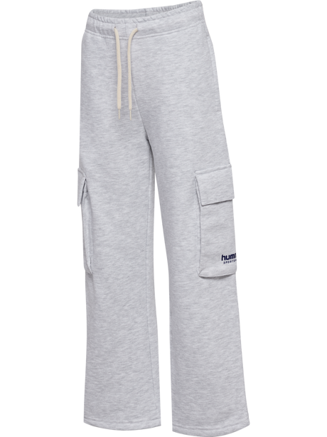hummel Youth Loose Wide Leg Cargo Sweatpant-1