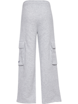hummel Youth Loose Wide Leg Cargo Sweatpant-2