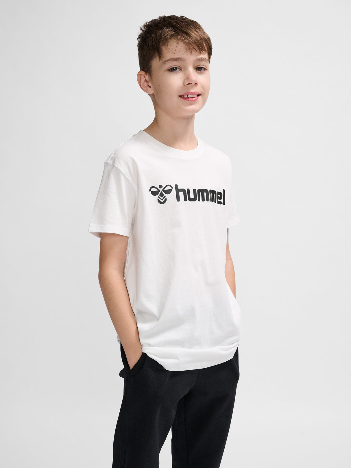 hummel Youth Go 2.0 Logo Short Sleeve T-Shirt-6
