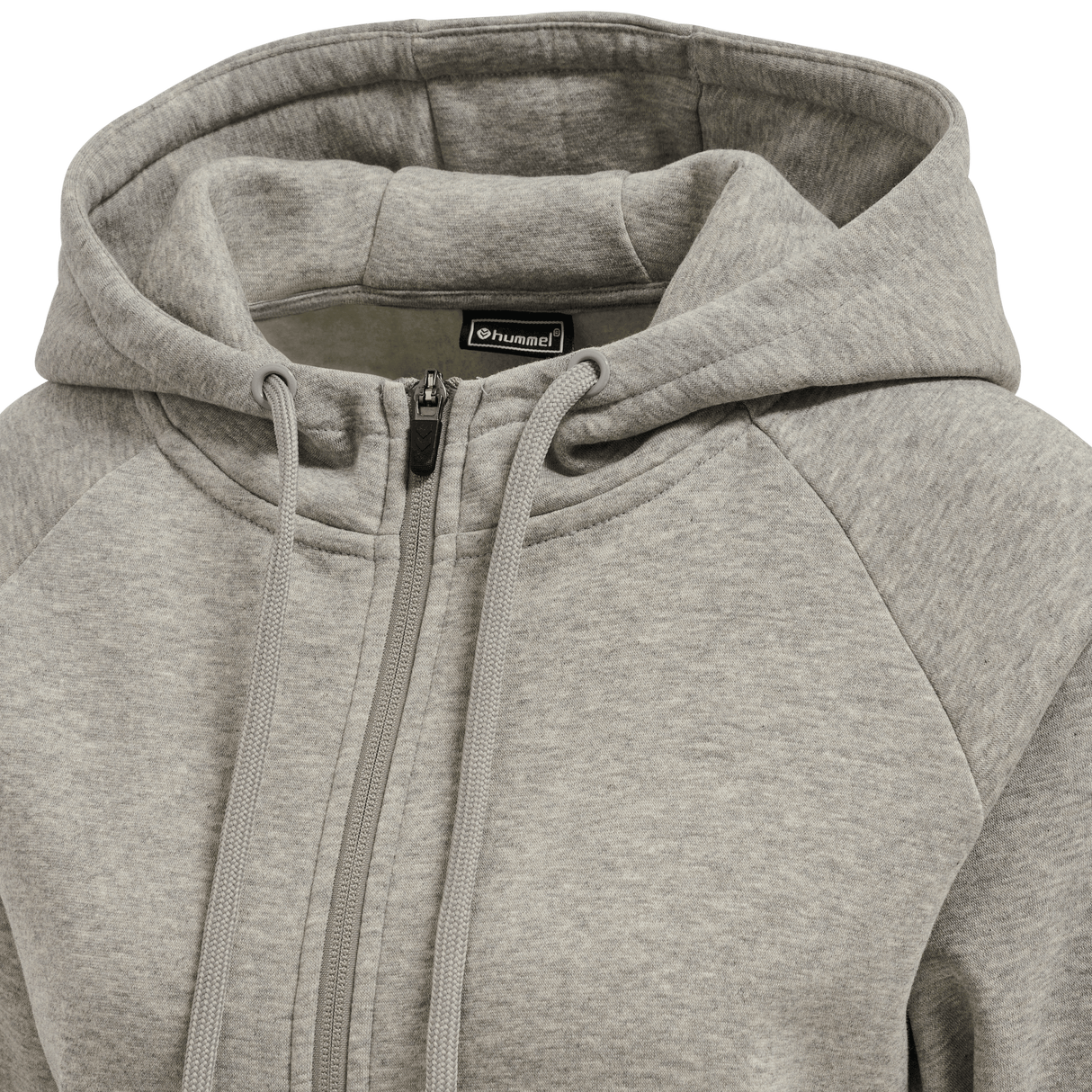 hummel Women's Red Classic Zip Hoodie-3