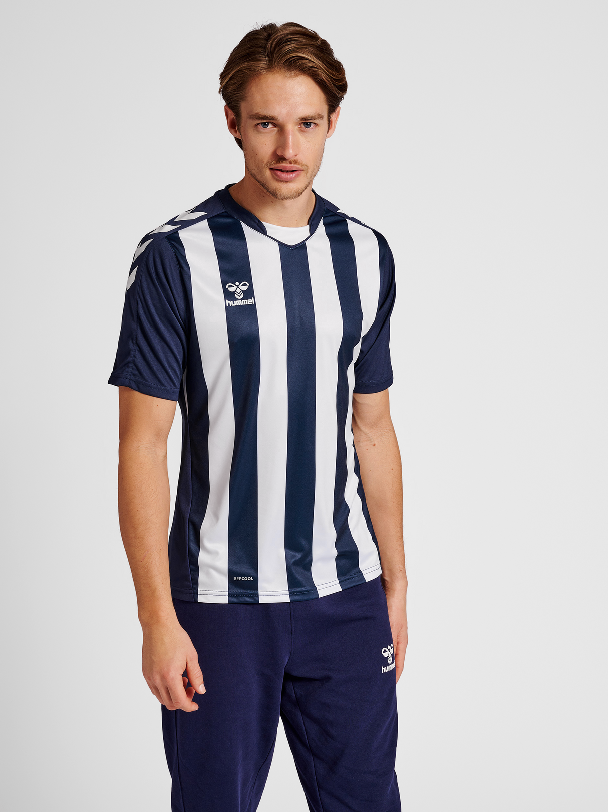 hummel Men's Core XK Striped Short Sleeve Jersey-5