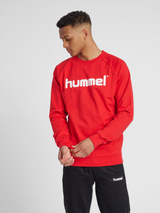 hummel Men's Go Cotton Logo Sweatshirt-4