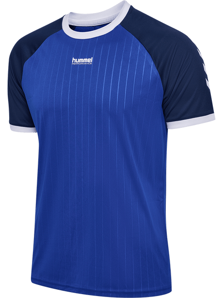 hummel Men's Pulse Stripe Short Sleeve T-Shirt-1