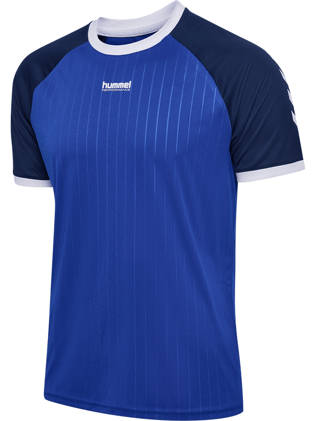 hummel Men's Pulse Stripe Short Sleeve T-Shirt-1