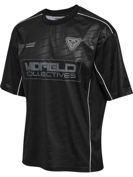 hummel Unisex Loose Tiger Soccer Short Sleeve Jersey-1