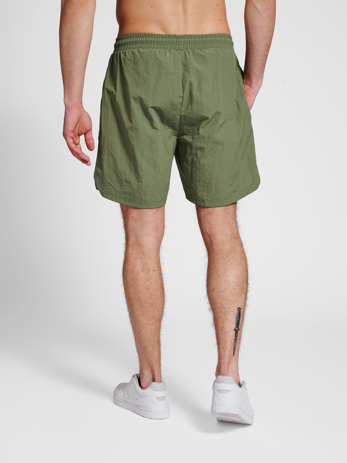 hummel Men's Legacy Travis Woven Shorts-4