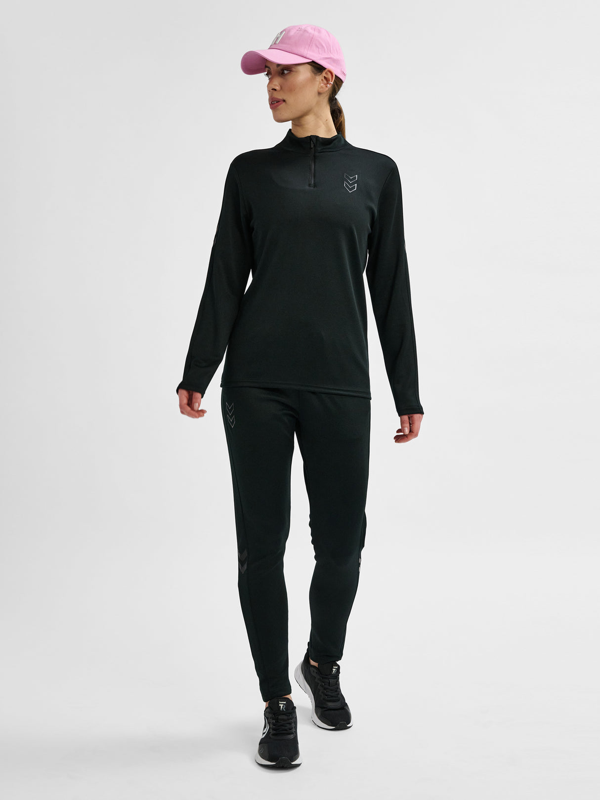 hummel Women's Active Polyester Half Zip-7