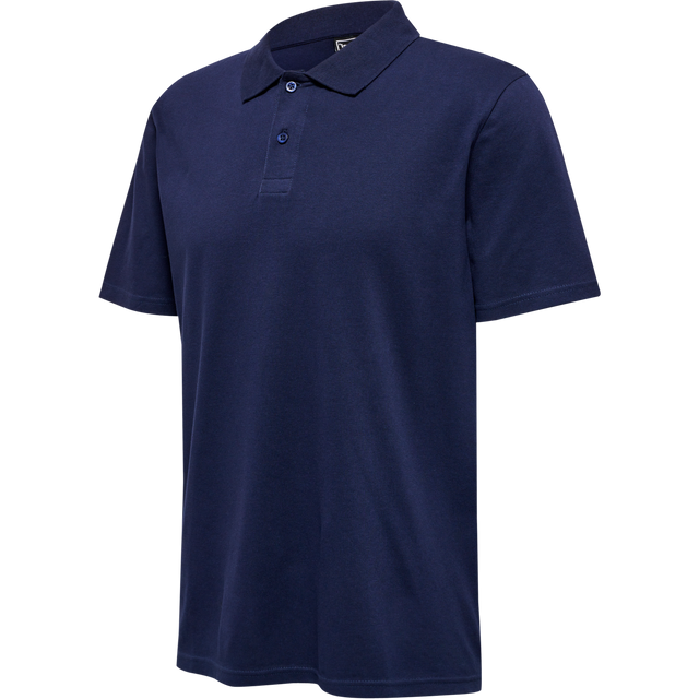 hummel Men's Red Stretch Polo-1