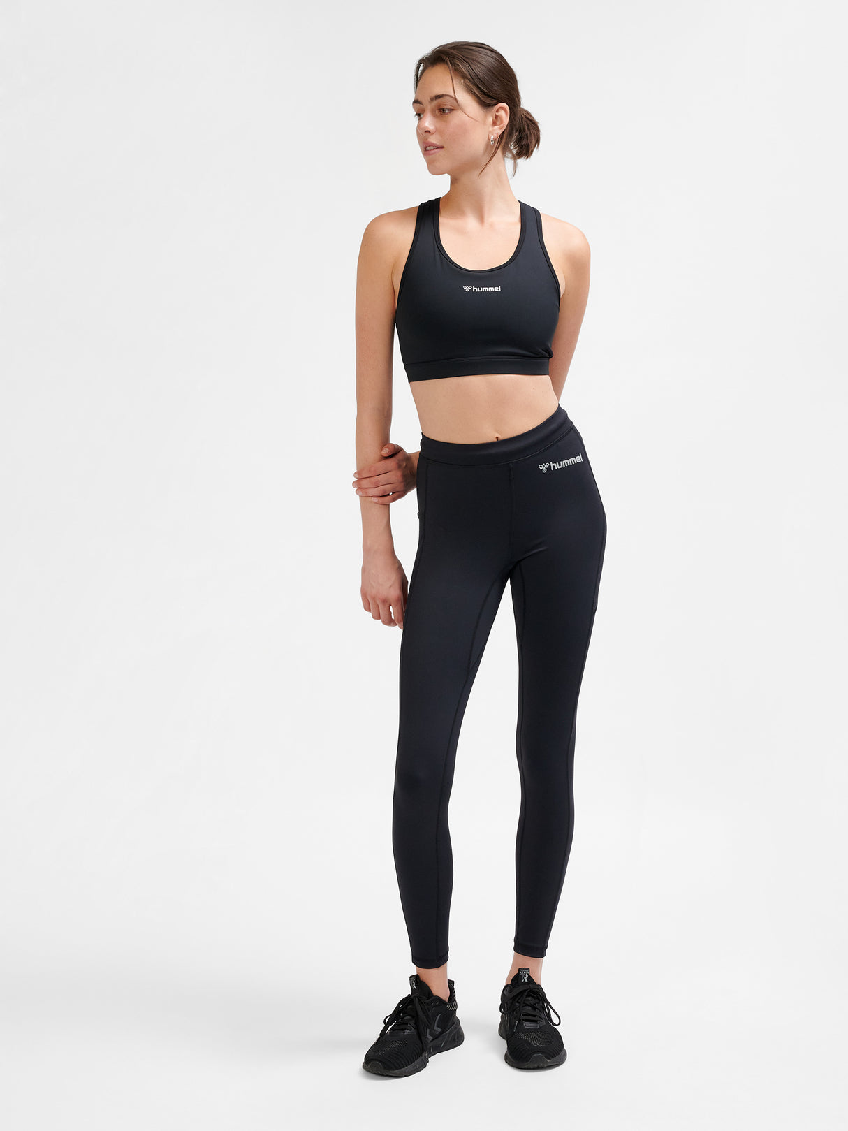 hummel Women's Baselayer Performance Sports Bra-6