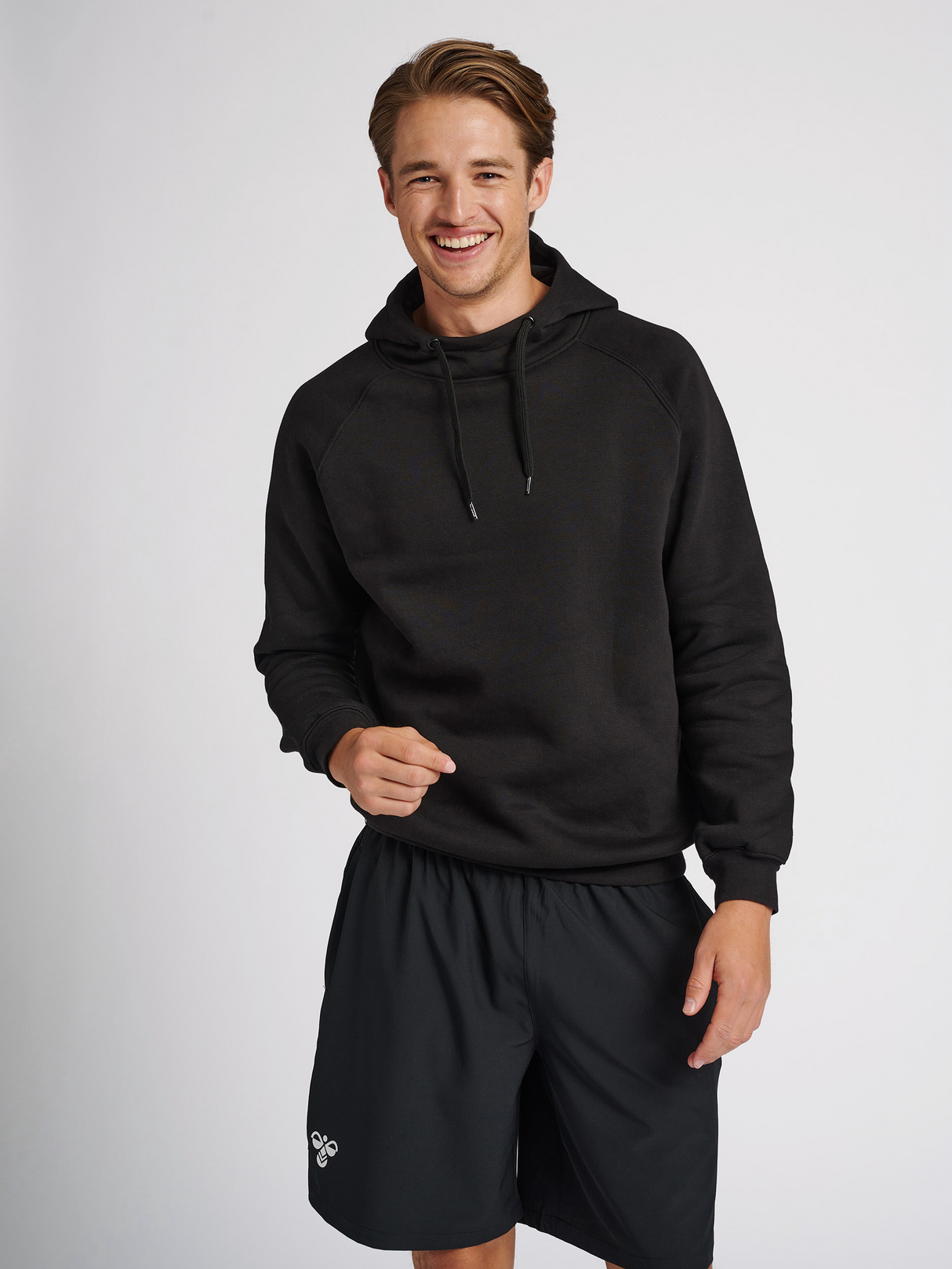 hummel Men's Red Heavy Hoodie-5