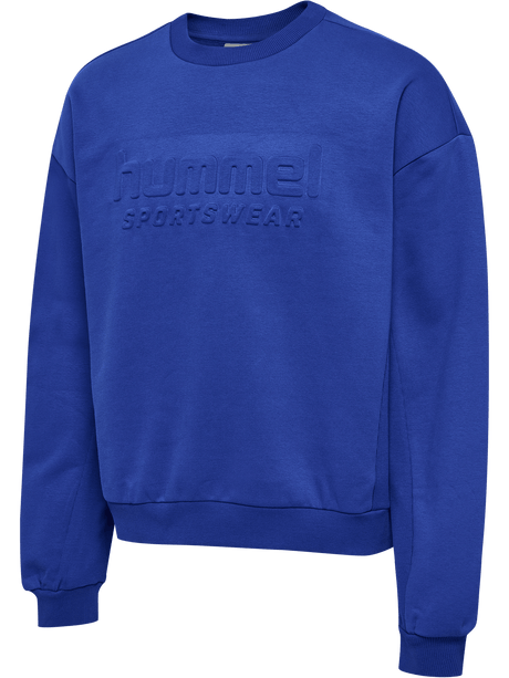 hummel Unisex Boxy Crew Logo-1