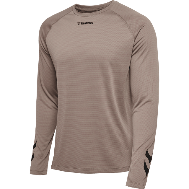 hummel Men's Mindful Training Bow Long Sleeve T-Shirt-1