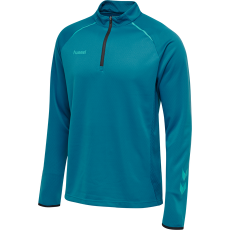 hummel Men's Authentic Pro Half Zip Sweatshirt-1