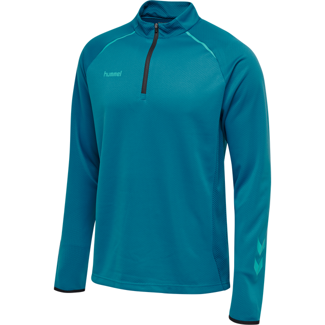hummel Men's Authentic Pro Half Zip Sweatshirt-1