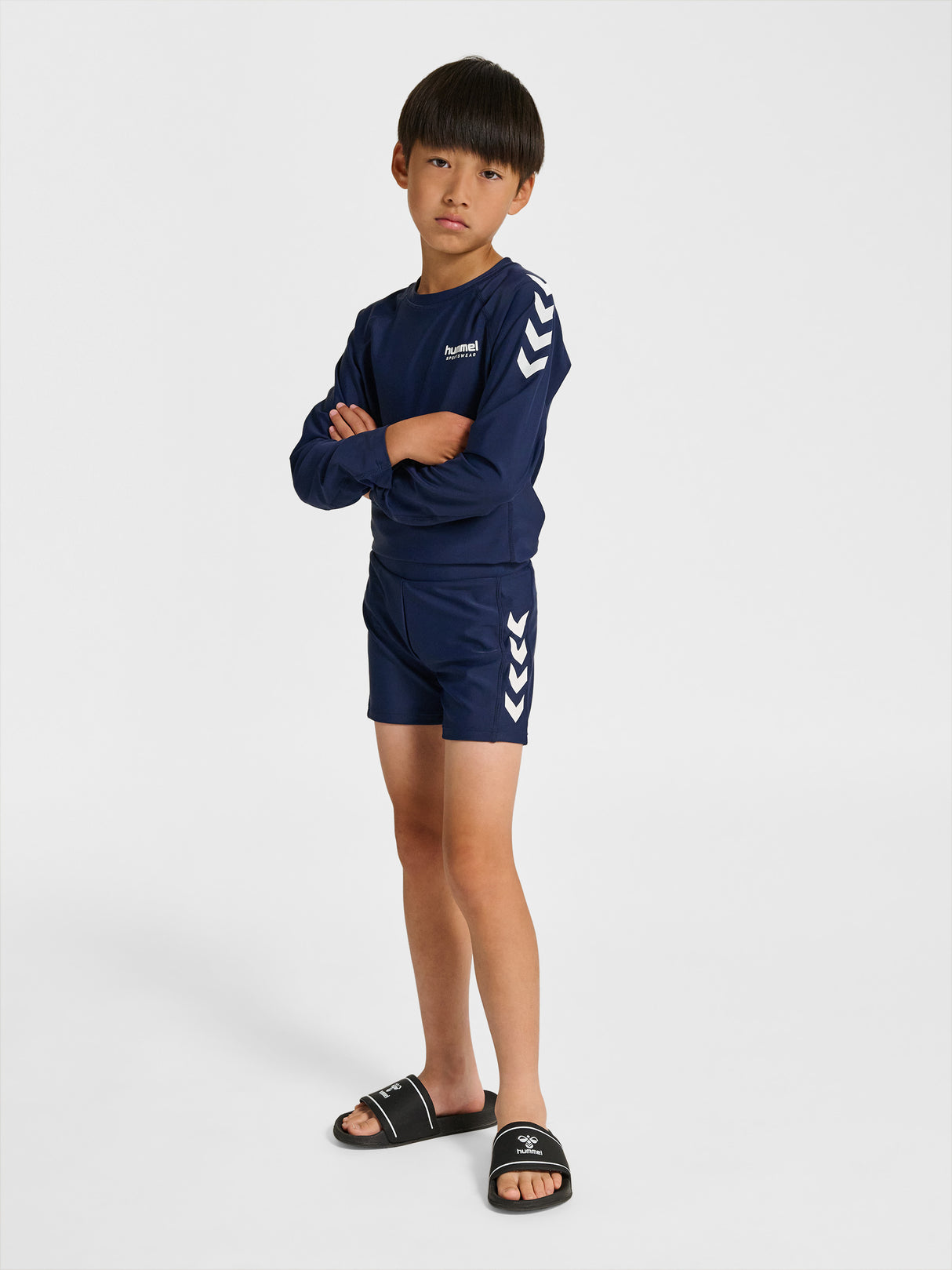 hummel Youth Fitted Swim Shorts-6