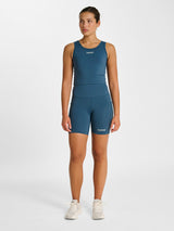 hummel Women's HIIT Intensity High Waist Shorts Tights-14