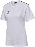 hummel Women's Authentic Cotton Short Sleeve T-Shirt-1