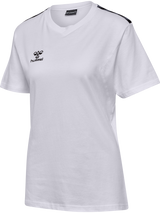 hummel Women's Authentic Cotton Short Sleeve T-Shirt-1