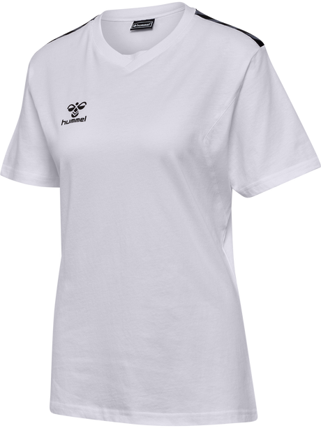 hummel Women's Authentic Cotton Short Sleeve T-Shirt-1