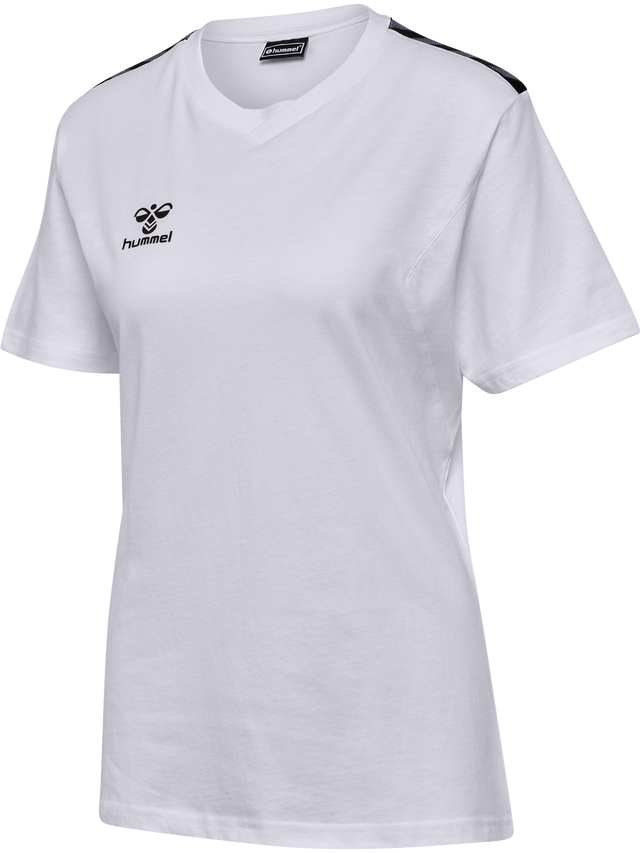hummel Women's Authentic Cotton Short Sleeve T-Shirt-1