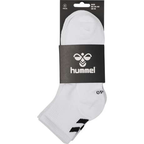 hummel Unisex Chevron 6-Pack Mid Cut Socks-2