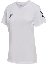 hummel Women's Go 2.0 Chevron Short Sleeve T-Shirt-1