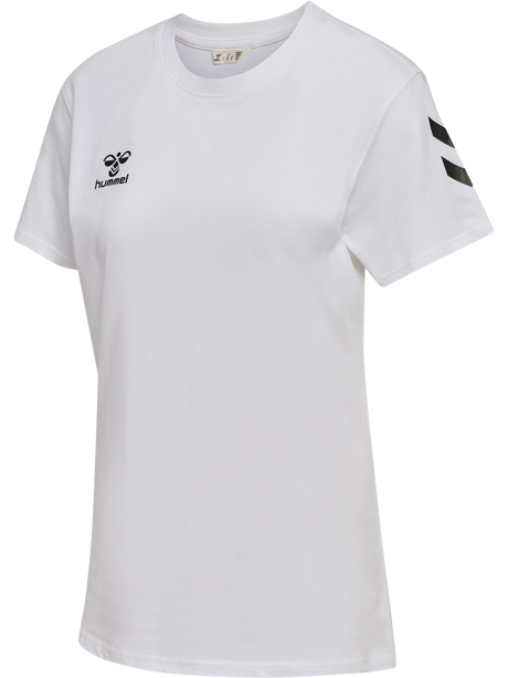 hummel Women's Go 2.0 Chevron Short Sleeve T-Shirt-1