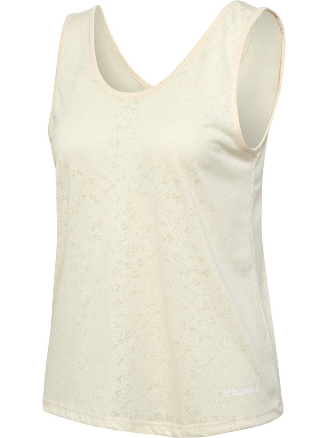 hummel Women's Mindful Training Light Burnout Tank Top-1