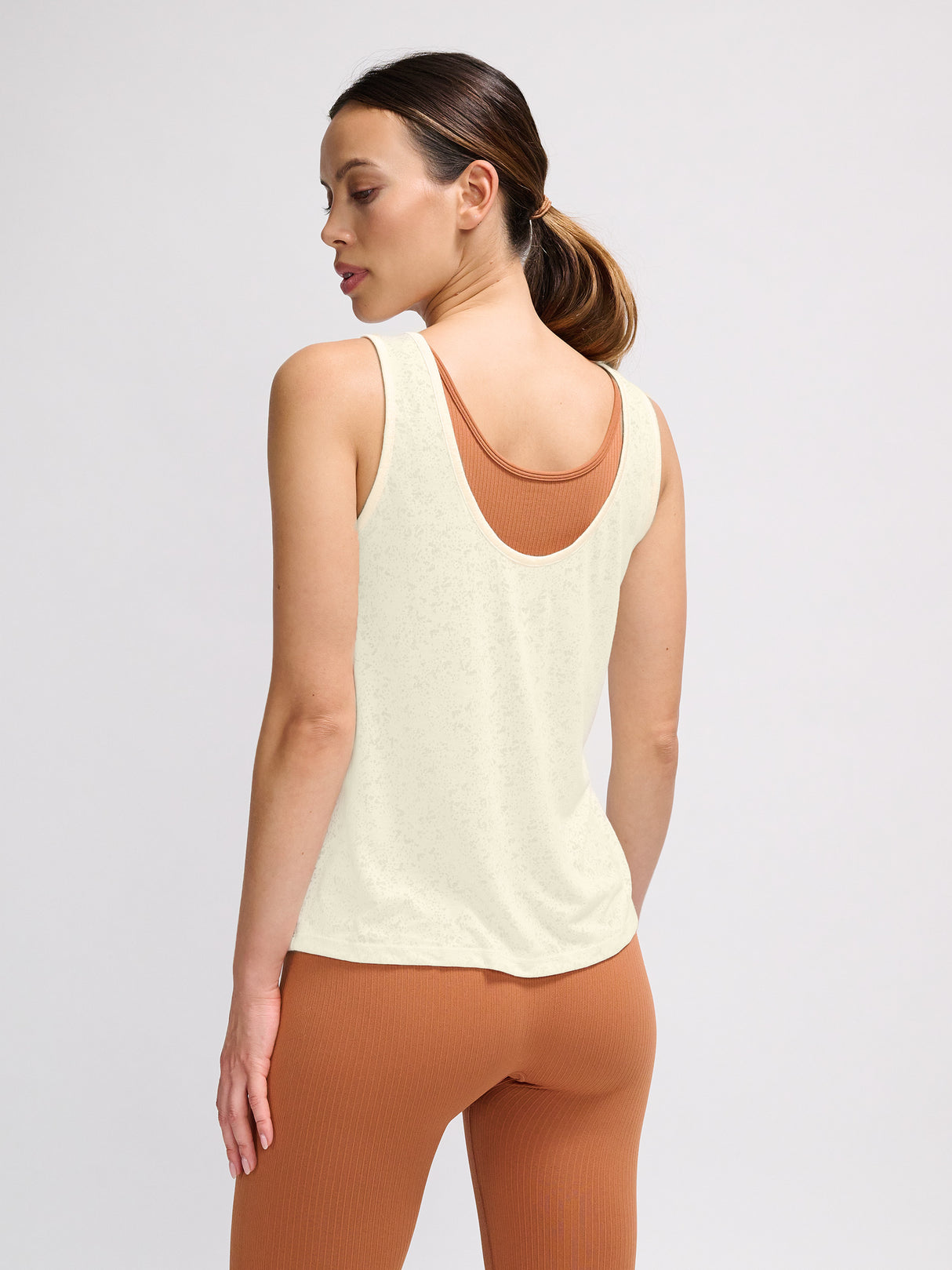 hummel Women's Mindful Training Light Burnout Tank Top-6