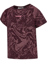 hummel Youth AOP A-Shaped T-Shirt-1