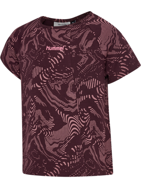 hummel Youth AOP A-Shaped T-Shirt-1