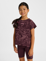 hummel Youth AOP A-Shaped T-Shirt-5