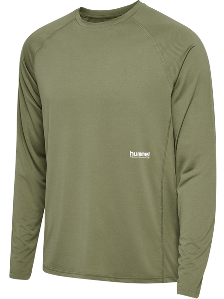 hummel Men's Pulse Workout Long Sleeve T-Shirt-1