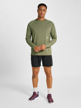 hummel Men's Pulse Workout Long Sleeve T-Shirt-7