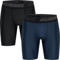 hummel Men's Training Essentials Topaz 2-Pack Tight Shorts-1