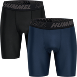 hummel Men's Training Essentials Topaz 2-Pack Tight Shorts-1