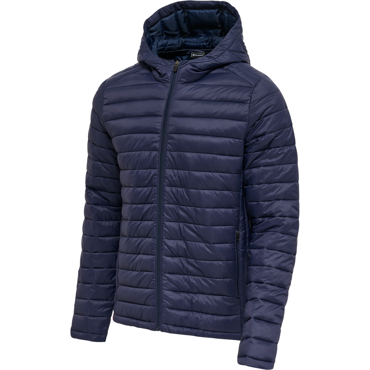 hummel Men's Red Quilted Hood Jacket-1