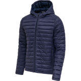 hummel Men's Red Quilted Hood Jacket-1
