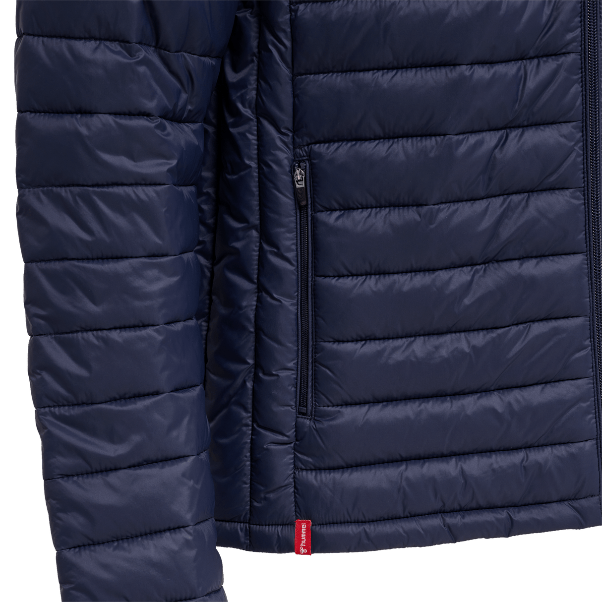 hummel Men's Red Quilted Hood Jacket-3
