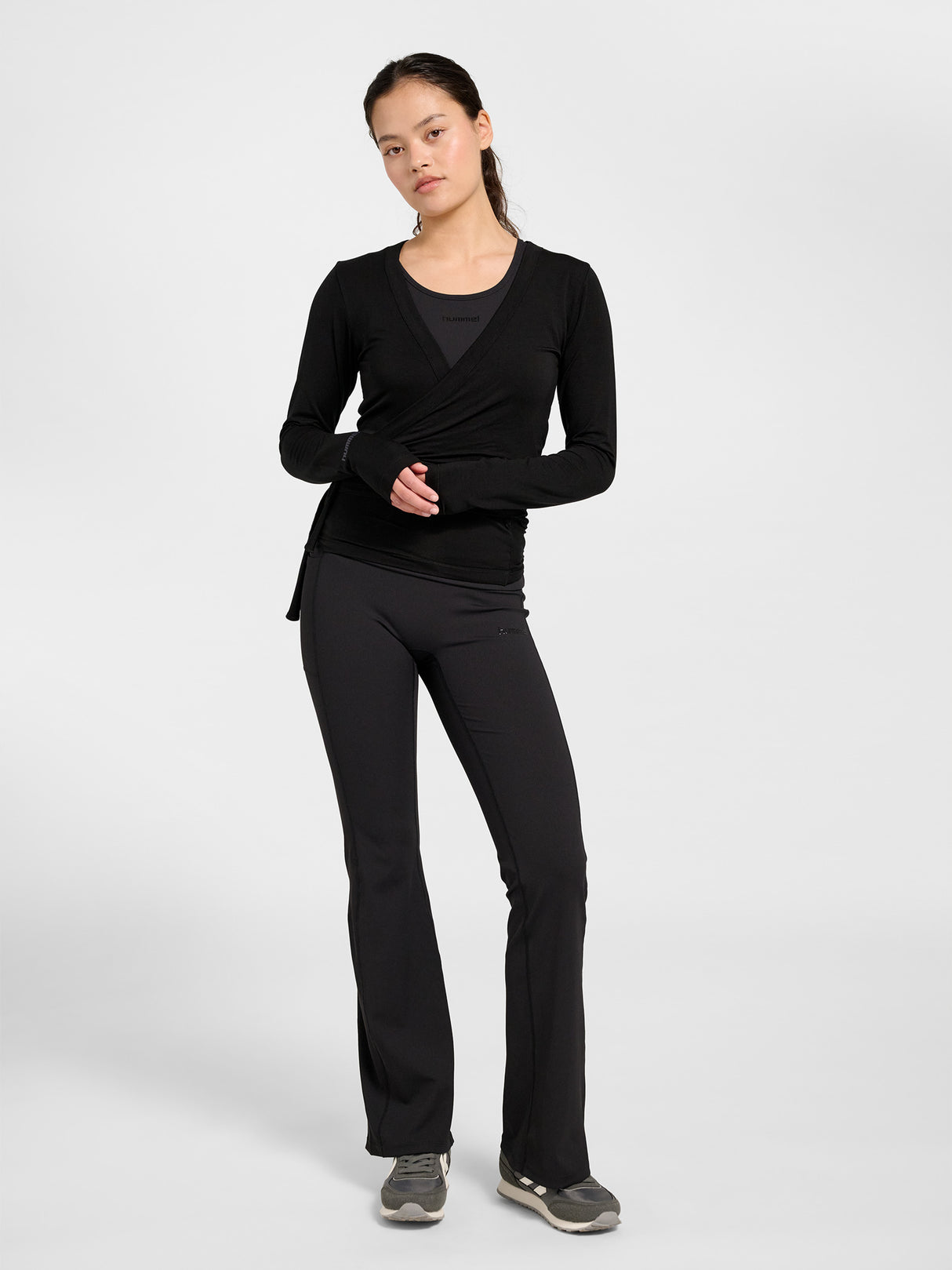 hummel Women's Soft Wrap Blouse-6