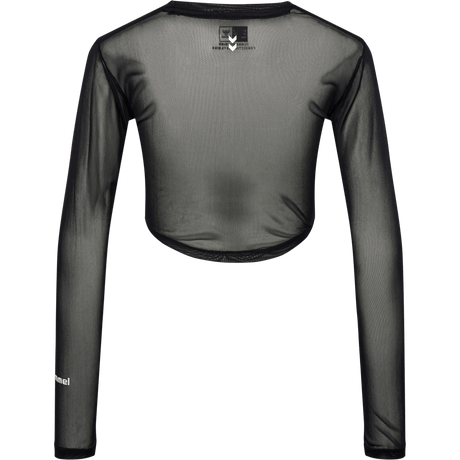hummel Women's Mindful Training Fierce Mesh Long Sleeve T-Shirt-2