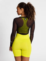 hummel Women's Mindful Training Fierce Mesh Long Sleeve T-Shirt-6